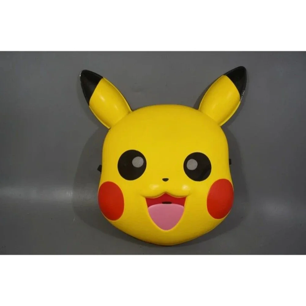 Disguise Pokemon Pikachu Mask Licensed Cosplay Anime Party Accessory Costume